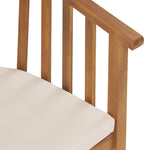6-Seat Acacia Wood Outdoor Dining Set