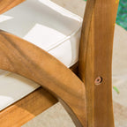 Hermosa 7-Piece Wood Outdoor Dining Set