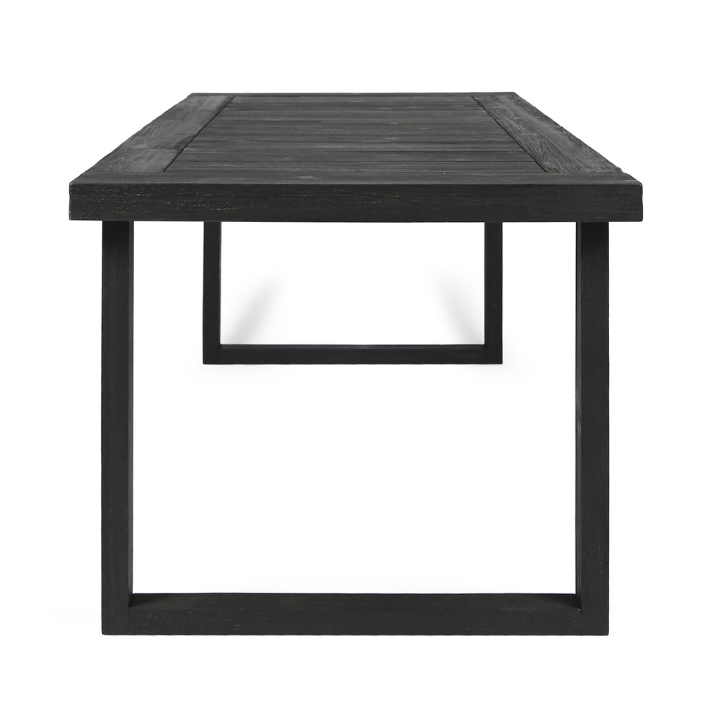 6-Seat Acacia Wood Outdoor Dining Set