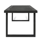 6-Seat Acacia Wood Outdoor Dining Set