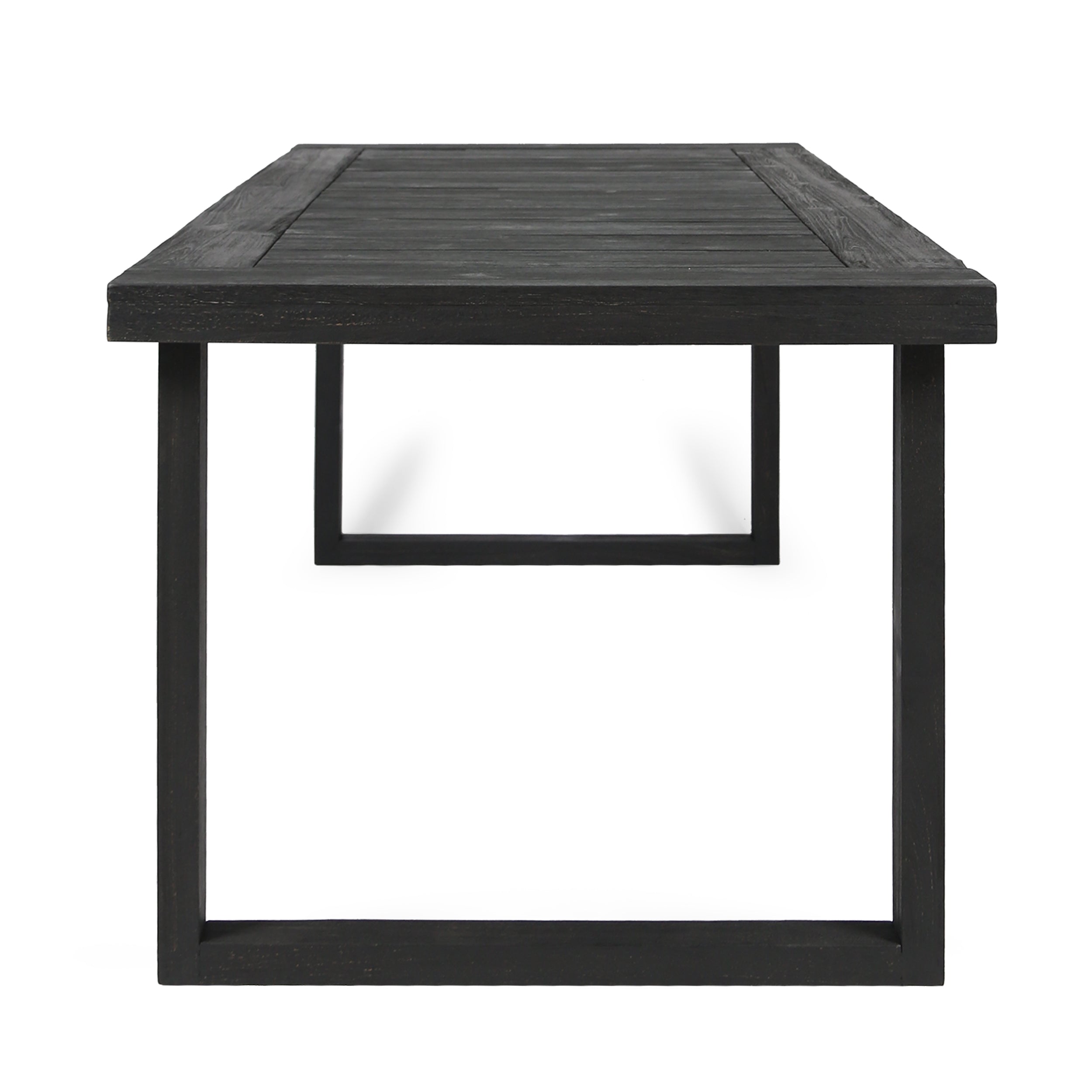 6-Seat Acacia Wood Outdoor Dining Set