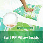Tropical Palm Outdoor Square Pillows, Set of 2