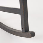 Muse Outdoor Acacia Rocking Chair with Slat Design