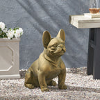 Louise Outdoor French Bulldog Garden Statue