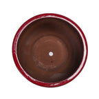 Calan Handmade Glazed Ceramic Planter, Set of 3