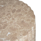 Outdoor Cleme Carved Side Table