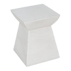 Antique-Textured Outdoor Side Table