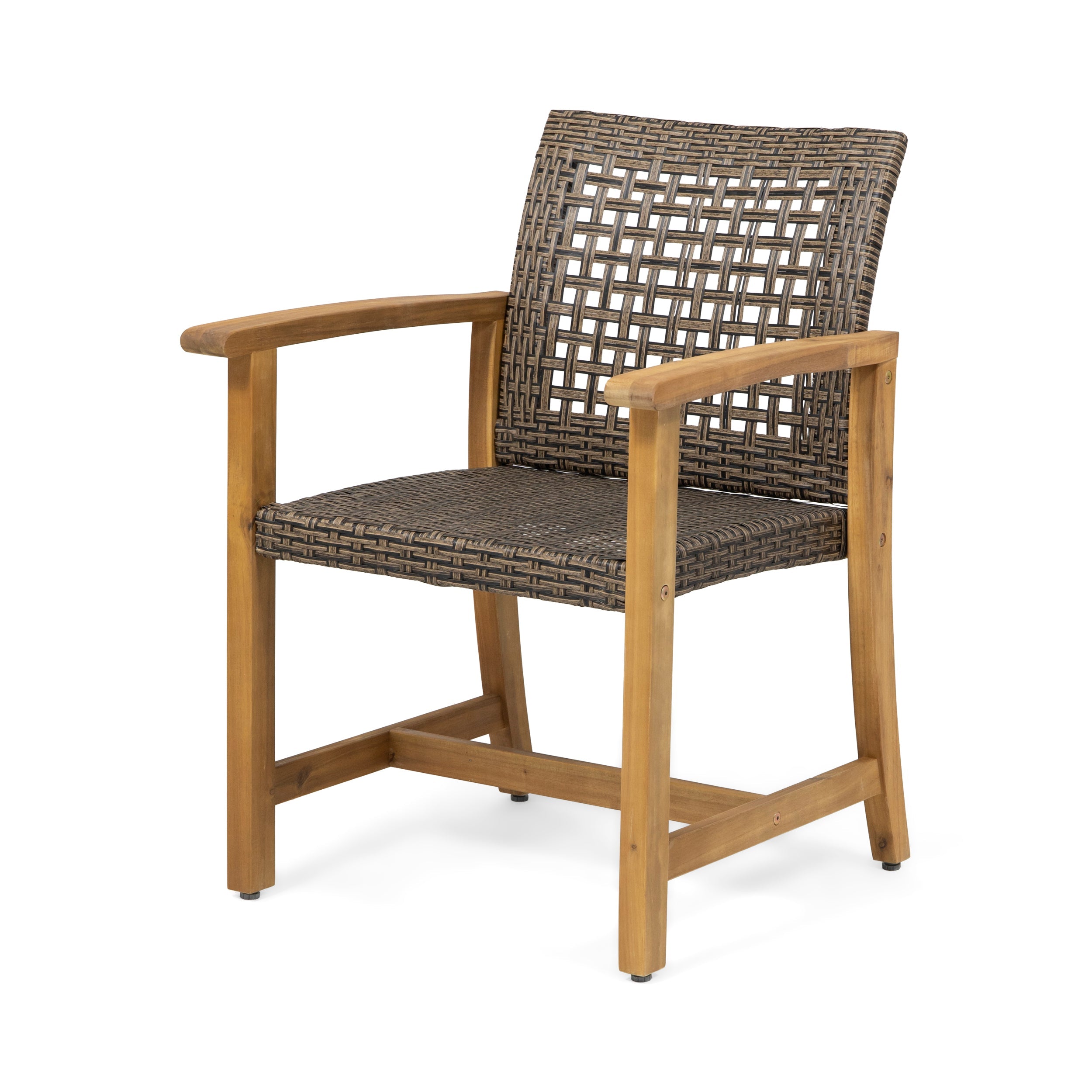 Hampton Outdoor Rattan Dining Chairs, Set of 2