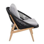 Cyril Outdoor Wicker Papasan Style Lounge Chair