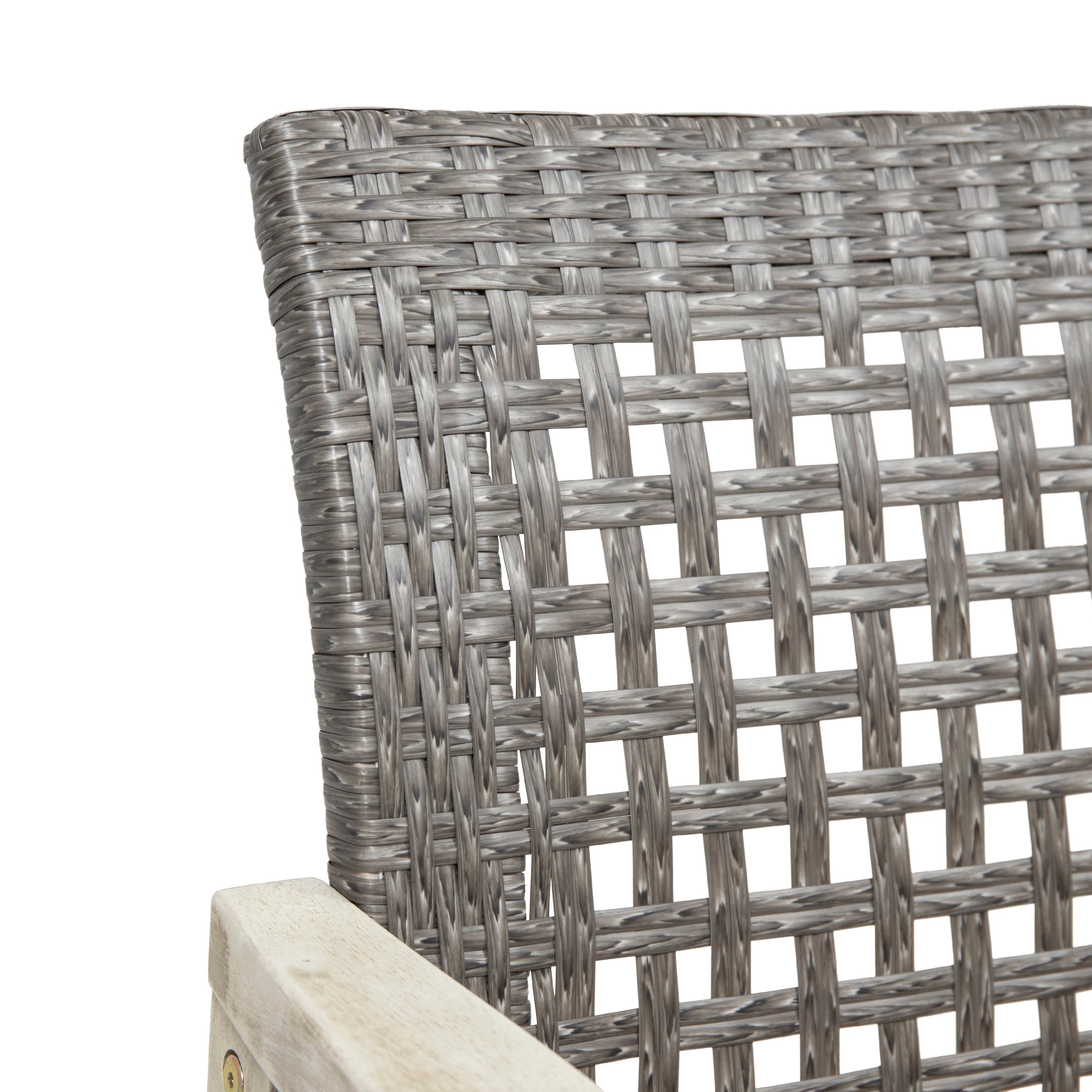 Hampton Outdoor Rattan Dining Chairs, Set of 2