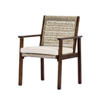 Miles 7 Piece Outdoor Acacia Wood Dining Set With Cushions