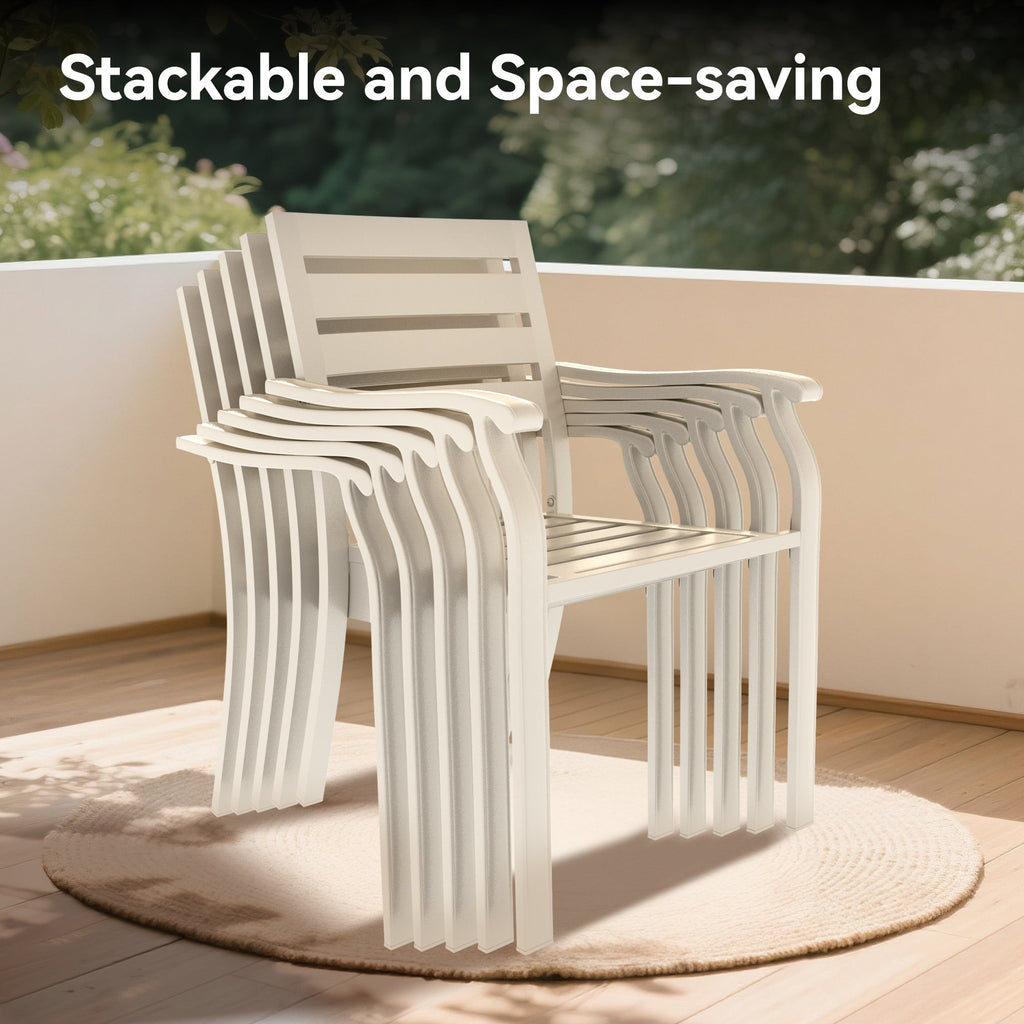Vireo lron Terrace Dining Chairs, Set of 2