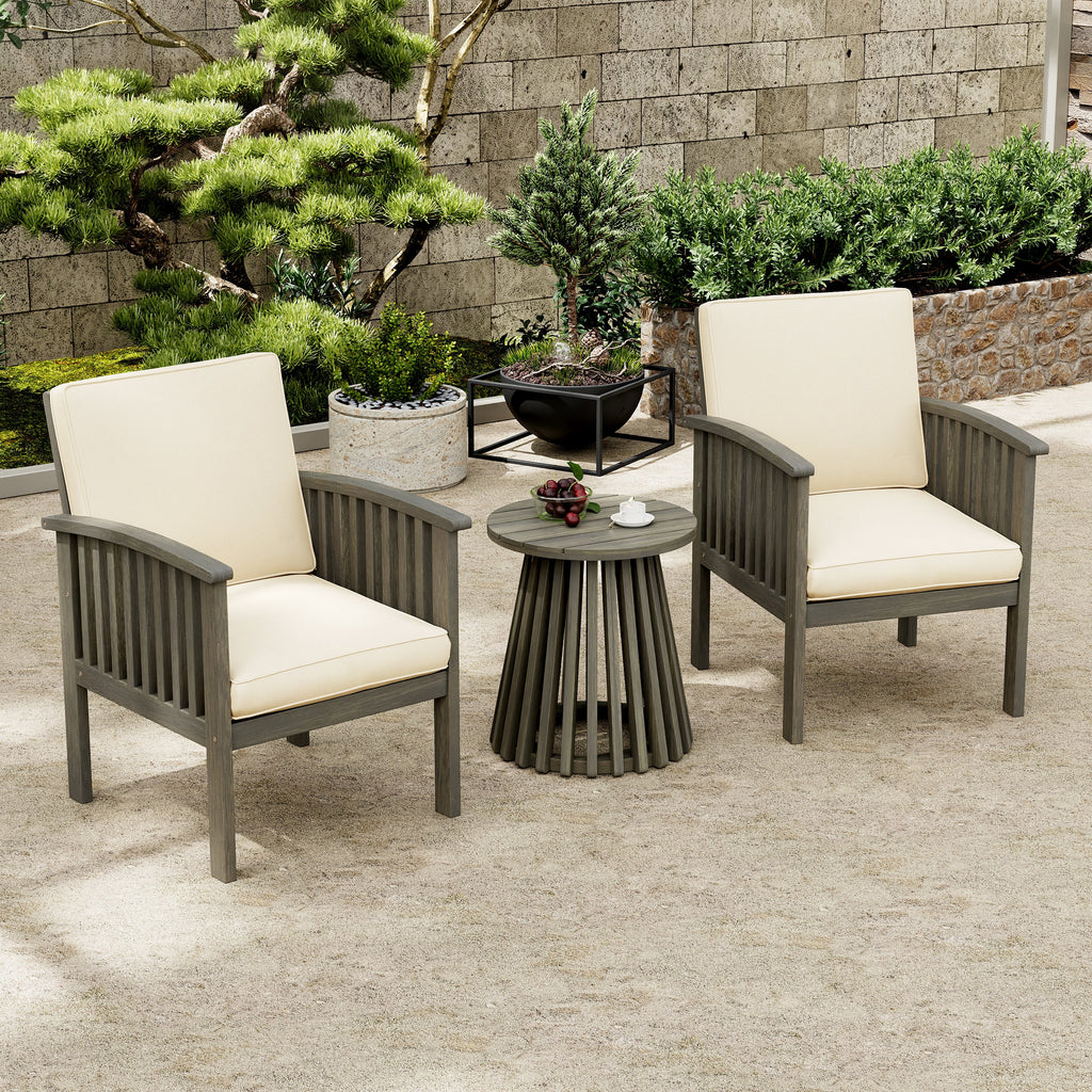 Tidewell Outdoor 3-Piece Patio Set