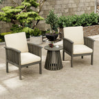 Tidewell Outdoor 3-Piece Patio Set