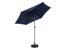 9' Outdoor Patio Umbrella Outdoor Table Umbrella with Push Button Tilt and Crank, Base Not Included