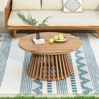Tidewell Outdoor Acacia Wood Coffee Table