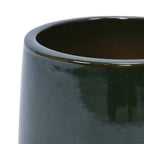 Solano Handmade Glazed Ceramic Planter, Set of 3