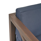 Brava Outdoor Club Chair with Water-Resistant Cushions