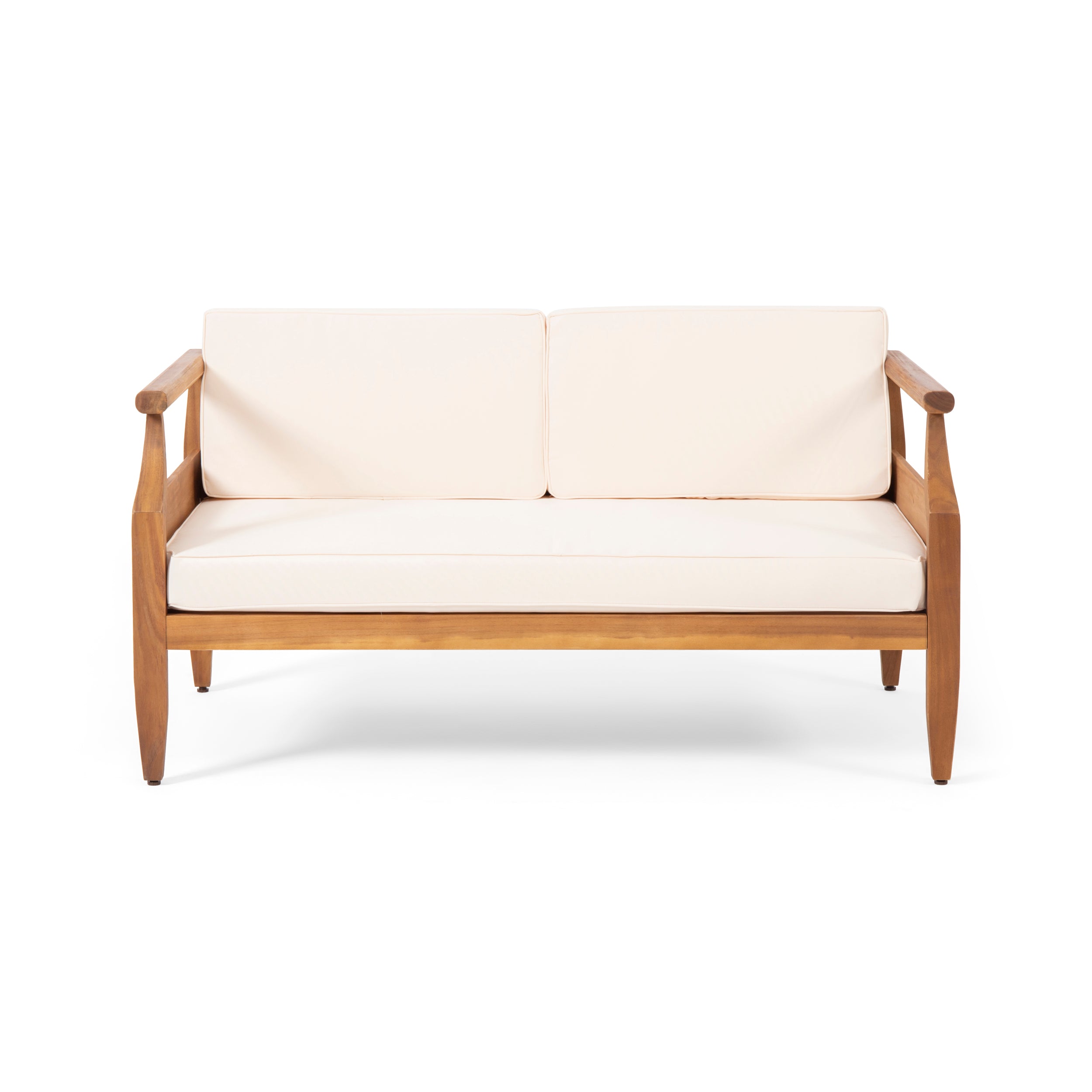 Aston 2 Piece Outdoor Patio Conversation Seating Set