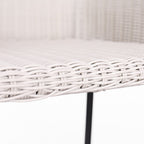 Ladd Outdoor Metal Wicker Barstool, Set of 2
