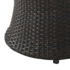 Thrive Hourglass Rattan Outdoor Side Table