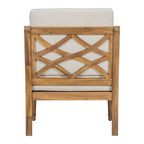 Islewood Acacia Wood Outdoor Patio Club Chair with Cushions
