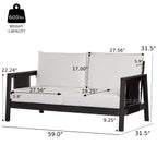 Khali 4 Piece Acacia Wood Outdoor Set