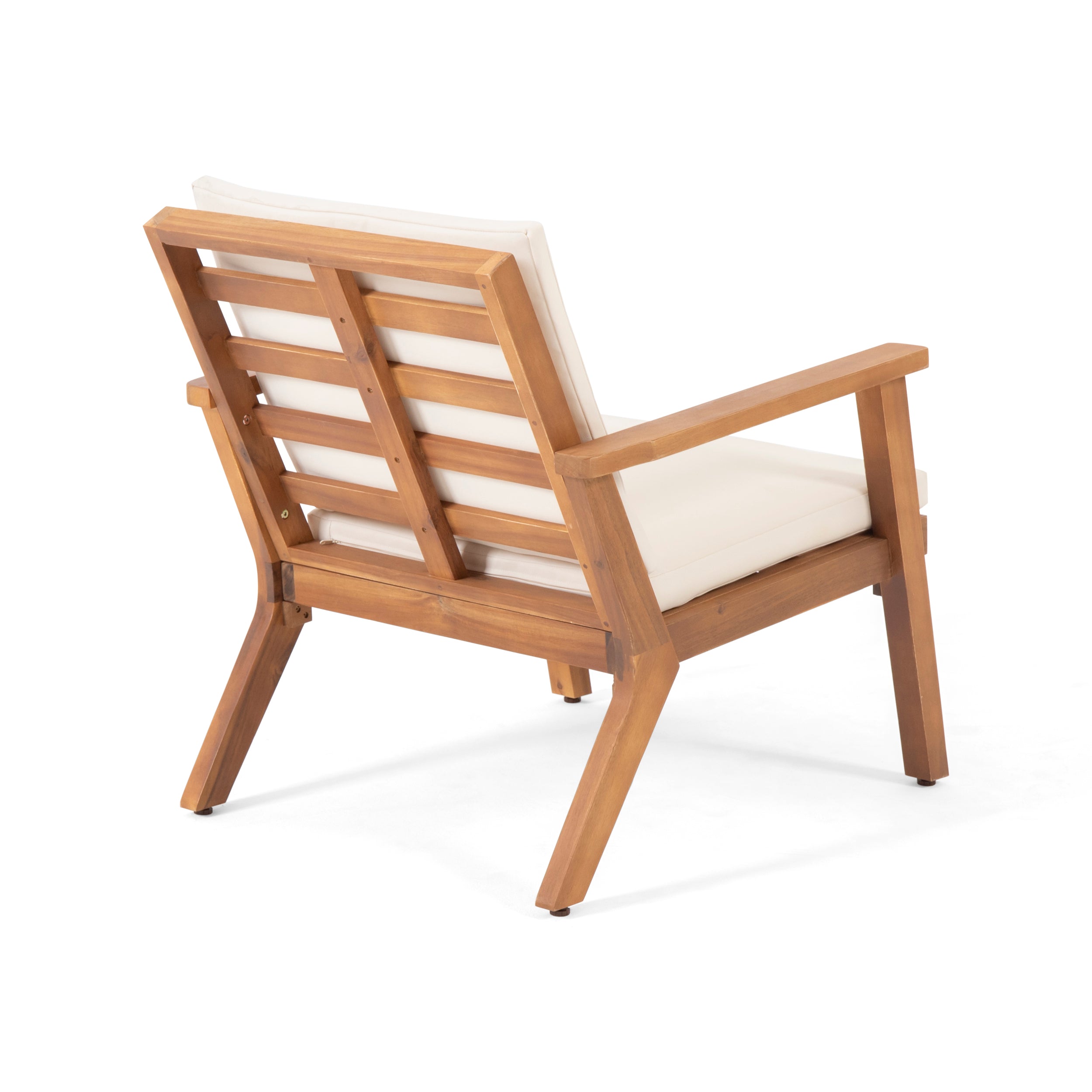 Brixton Outdoor Club Chair with Cushion, Set of 2