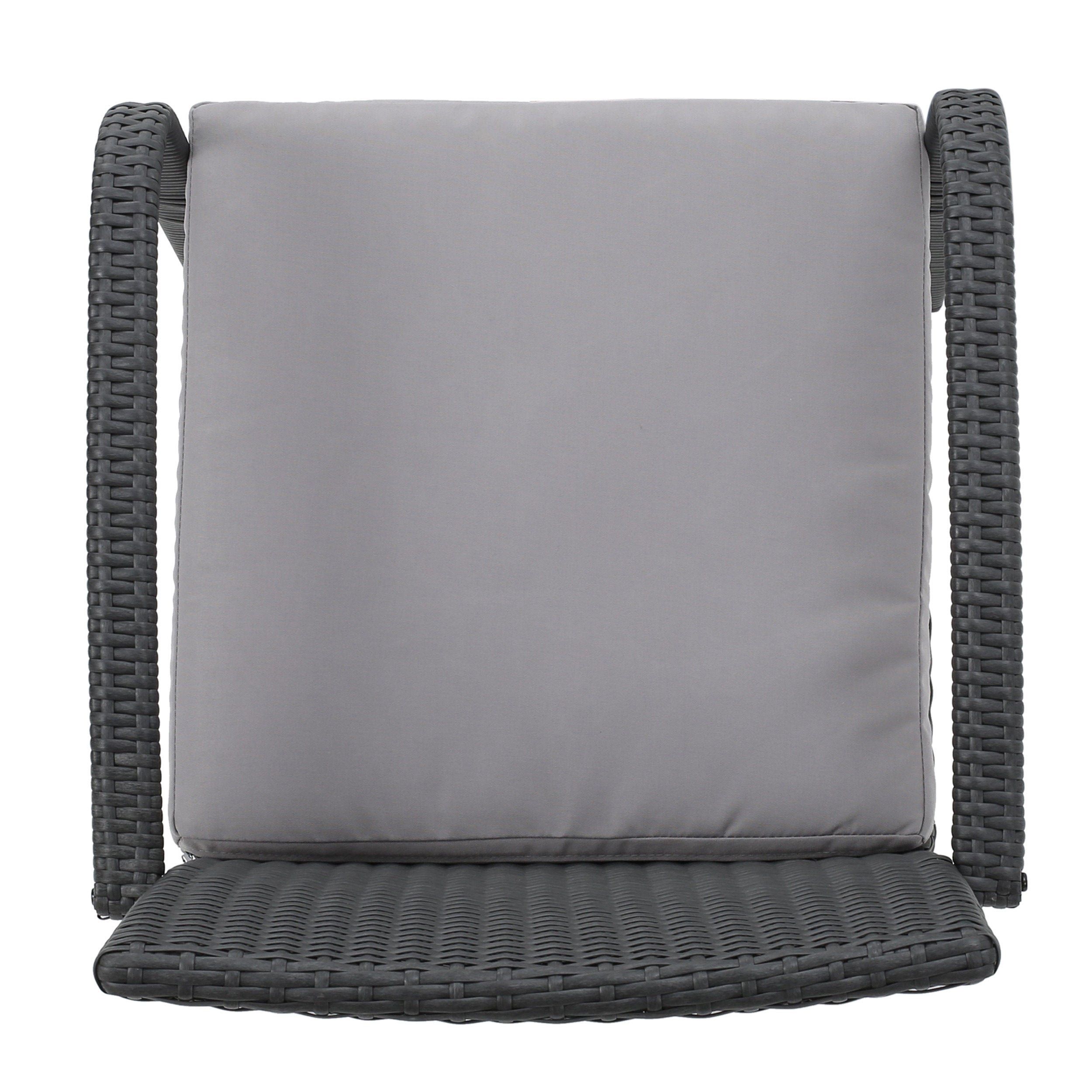 Cordoba Outdoor Wicker Dining Chairs, Set of 2