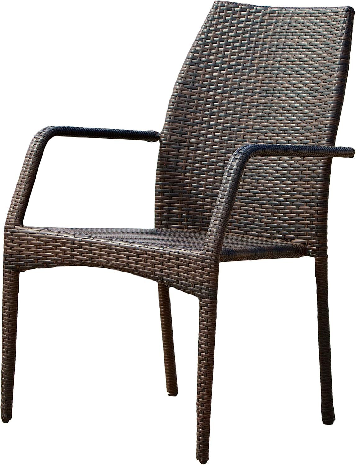 Mercer Outdoor Wicker Chairs, Set of 2
