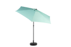 9' Outdoor Patio Umbrella Outdoor Table Umbrella with Push Button Tilt and Crank, Base Not Included