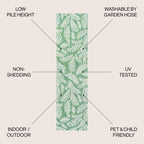 Nevis Palm Frond Indoor/Outdoor Area Rug