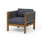 Laurel Outdoor Club Chairs, Set of 2