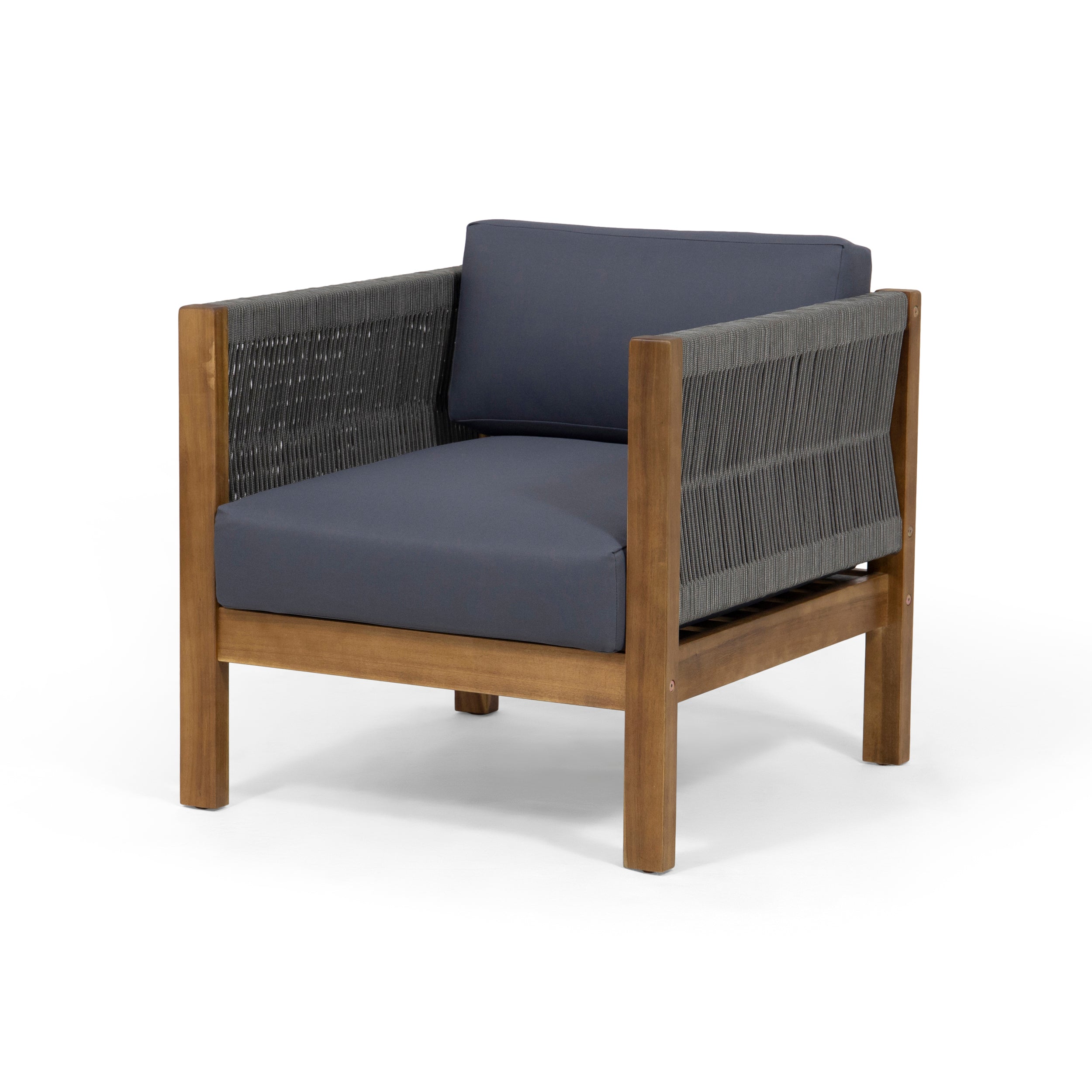 Laurel Outdoor Club Chairs, Set of 2