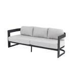 Elko Outdoor Patio Aluminum 3 Seater Sofa