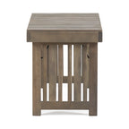 Kyoto Outdoor Foldable Side Table with Slat Design