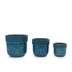 Axton Handmade Ceramic Planter, Set of 3