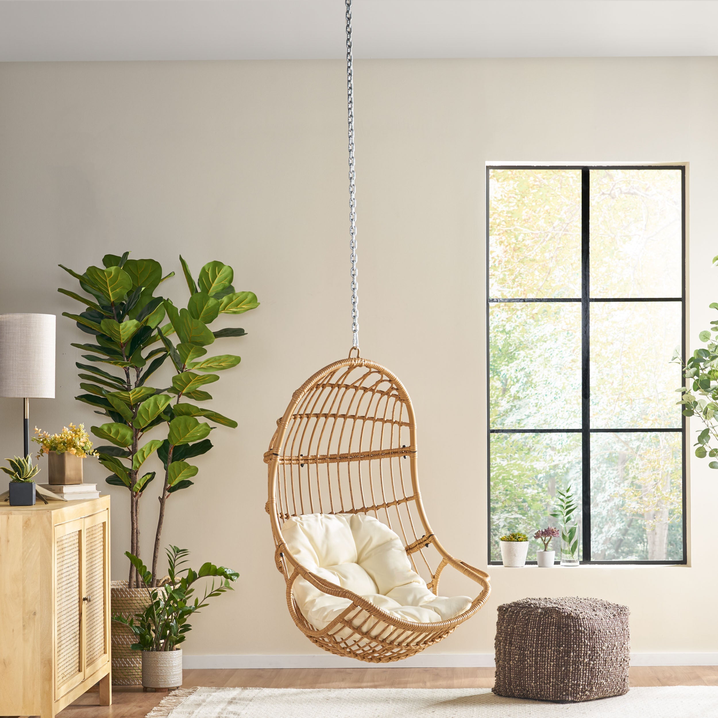 Richards Outdoor/Indoor Wicker Hanging Swing Chair