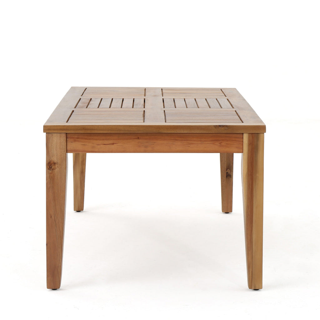 Hampton Rectangular Acacia Outdoor Coffee Table