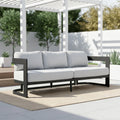 Elko Outdoor Patio Aluminum 3 Seater Sofa