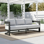 Elko Outdoor Patio Aluminum 3 Seater Sofa
