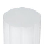 High-Gloss Magnesium Oxide Outdoor Side Table
