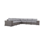 Fully Assembled Outdoor Wicker Patio Sofa