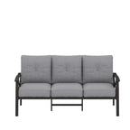 Marisol Metal Patio 3 Seater Sofa