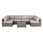 Luxury All-Weather Wicker Outdoor Patio Sofa Set
