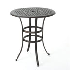 Montego Cast Aluminium Bar Table
