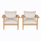 Terassi Outdoor Acacia Wood Lounge Chair