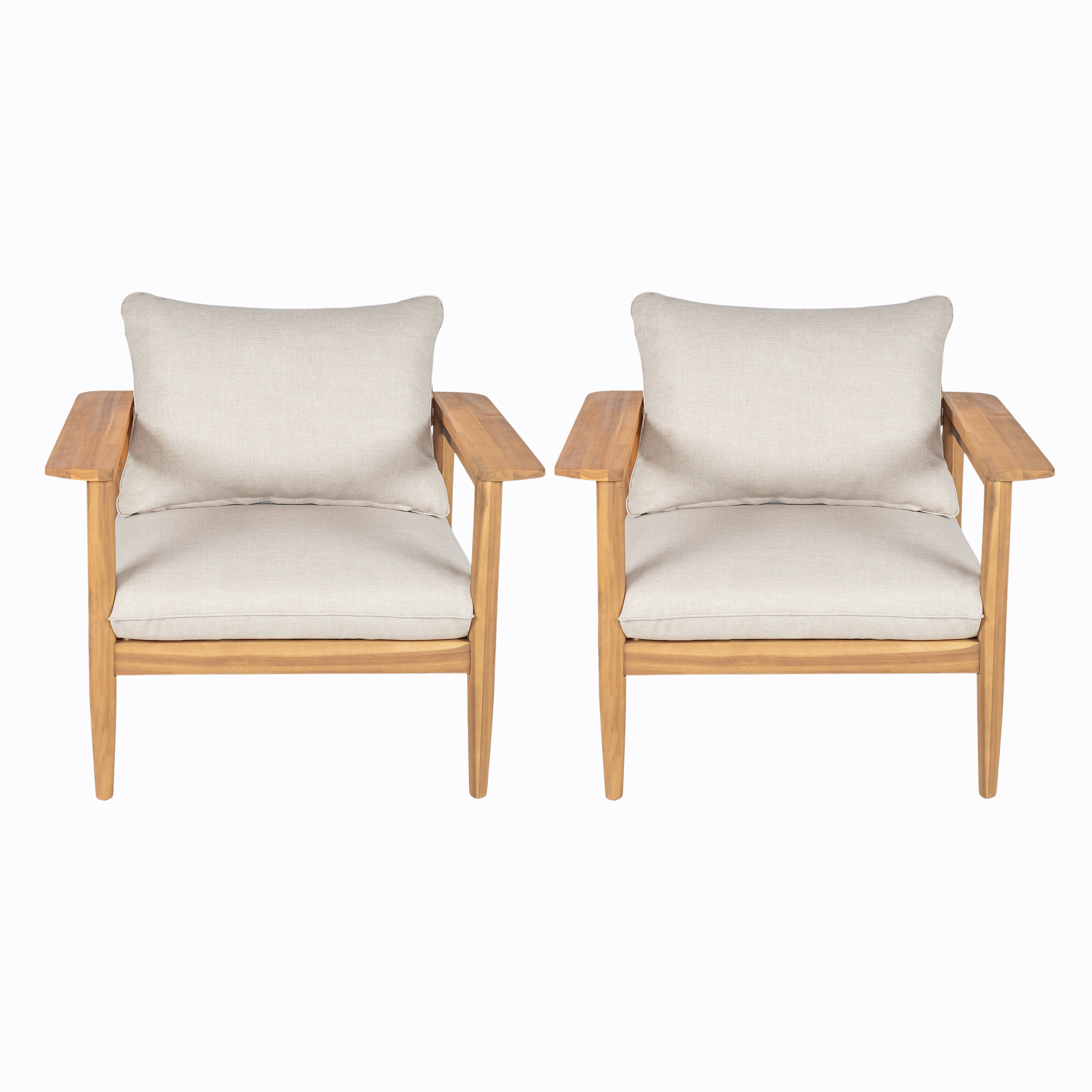 Terassi Outdoor Acacia Wood Lounge Chair