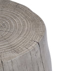 Tree Stump Outdoor Side Table