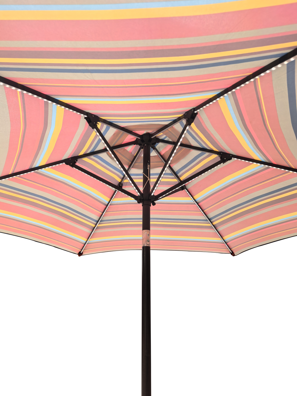 Parasol 9' Patio Umbrella with Lights
